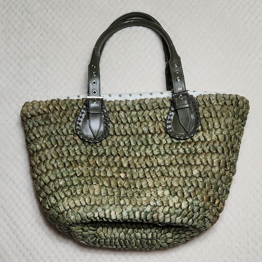 Raffia Tote Bag